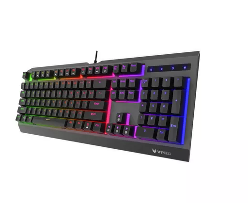 Rapoo V52S keyboard Gaming USB QWERTY English Black