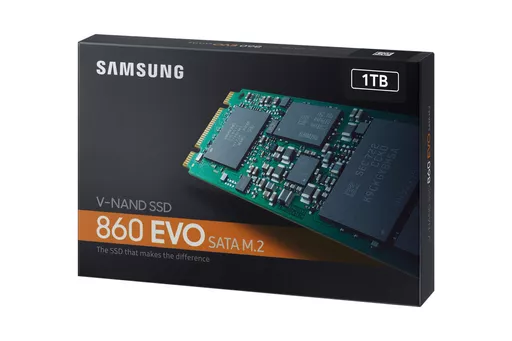 Samsung 860 EVO M.2 1000 GB Serial ATA III V-NAND MLC