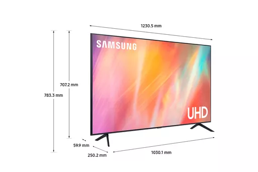 Samsung UE55AU7110KXXU TV 139.7 cm (55") 4K Ultra HD Smart TV Wi-Fi Grey