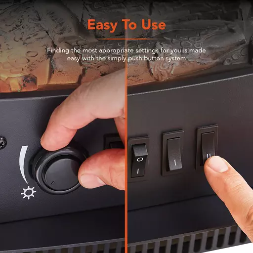 Cambridge 1.85KW Stove Fireplace Suite