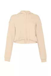 Women's Cropped Fleece Hoodie