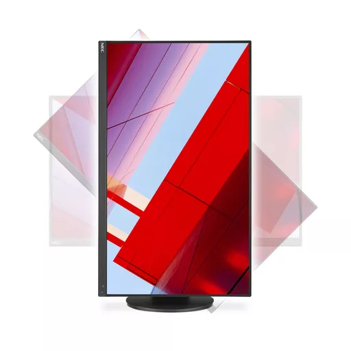 NEC MultiSync E243F computer monitor 61 cm (24") 1920 x 1080 pixels Full HD LED Black