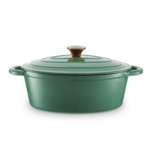 Foundry 29cm Oval Casserole Cast Iron