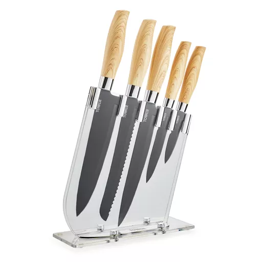 Scandi 5 Piece Knife Block