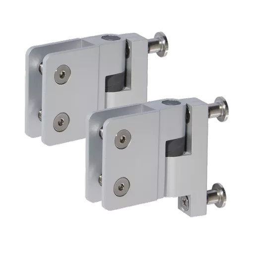 ASEC Cubicle U Bracket Gravity Hinges (1 Pair) To Suit 13mm Board