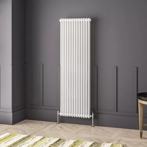 Imperia 2 Column Radiator 1800 x 605mm Gloss White