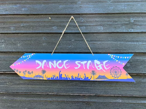 Coachella Style Festival Signs