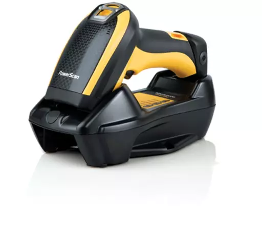 Datalogic PBT9501-RB barcode reader Handheld bar code reader 1D/2D LED Black, Yellow