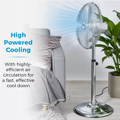 TOWER 16 Inch Metal Pedestal Fan