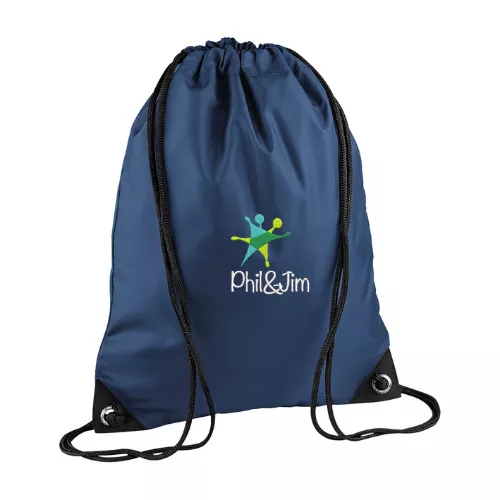 Phil and Jim School Gym Bag