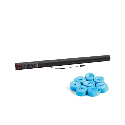 Equinox Electric Confetti Streamer Cannon 80cm Light Blue