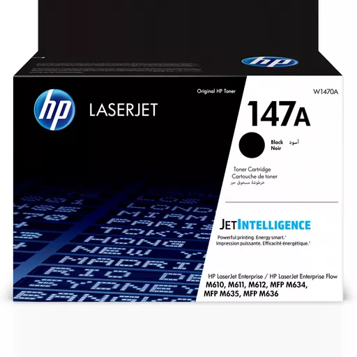 HP W1470A/147A Toner cartridge, 10.5K pages ISO/IEC 19752 for HP LaserJet M 611