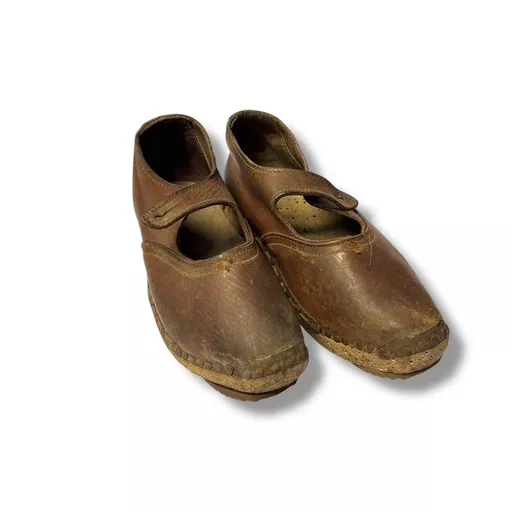 Victorian Childrens' Leather Clogs