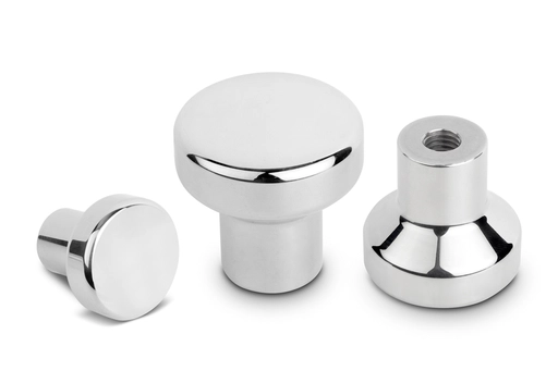 K1308 - Hygienic 316 Stainless Steel Mushroom Knob With Internal Thread Size M4-M10