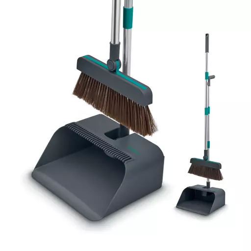 3-in-1 Dust Pan and Brush with Squeegee