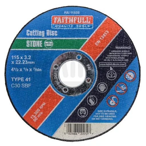 Stone Cutting Disc 115mm