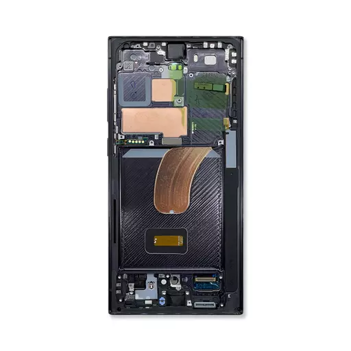 OLED Screen Assembly (Service Pack) (Phantom Black) - Galaxy S23 Ultra 5G (S918)