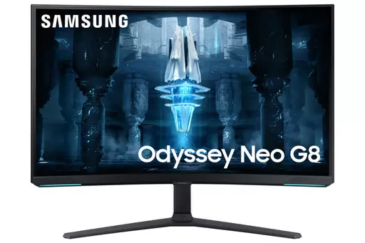 Samsung Odyssey LS32BG850NPXXU computer monitor 81.3 cm (32") 3840 x 2160 pixels 4K Ultra HD LCD White