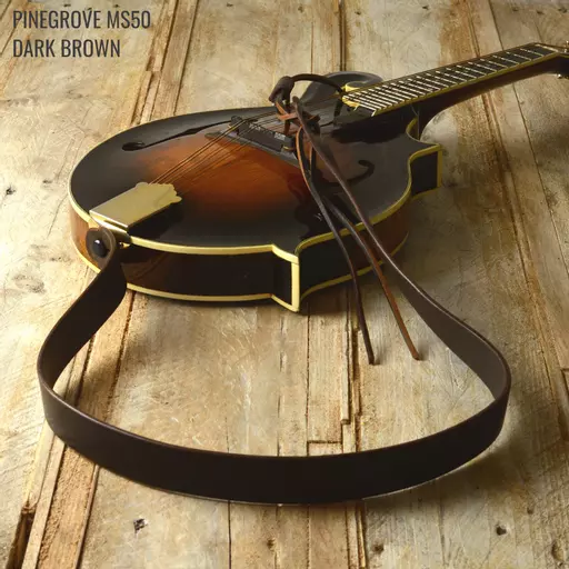 MS50 Leather Mandolin Strap