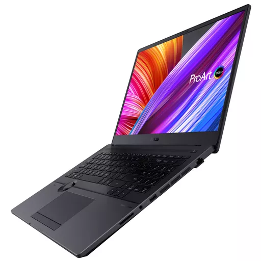 ASUS ProArt StudioBook 16 OLED H5600QR-L2160W AMD Ryzen™ 9 5900HX Laptop 40.6 cm (16") WQUXGA 32 GB DDR4-SDRAM 2 TB SSD NVIDIA GeForce RTX 3070 Wi-Fi 6 (802.11ax) Windows 11 Home Black