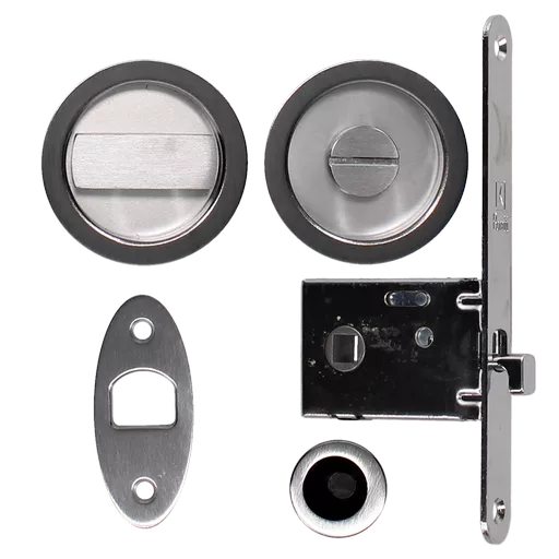 BONAITI SERRATURE Easy Kit Round With G500 To Suit WC Sliding Door