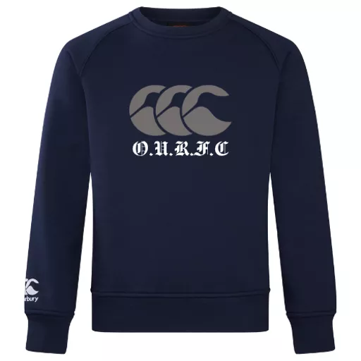 OURFCAlumni_ClubSweatshirt_CCCSilverWhite_Navy_Front.png