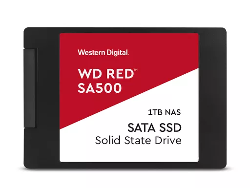 Western Digital Red SA500 1 TB 2.5" Serial ATA III 3D NAND