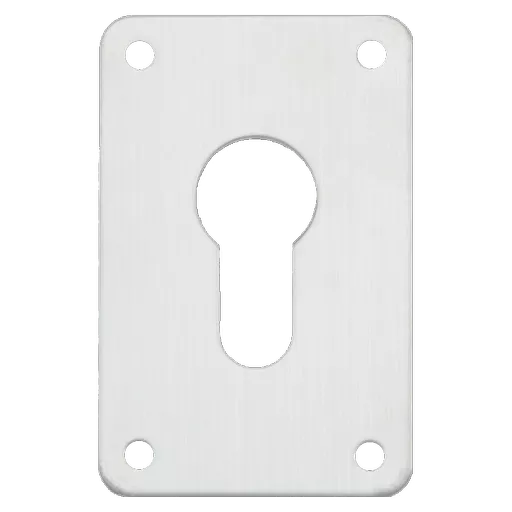 ASEC Screw On 45mm x 70mm Euro Escutcheon