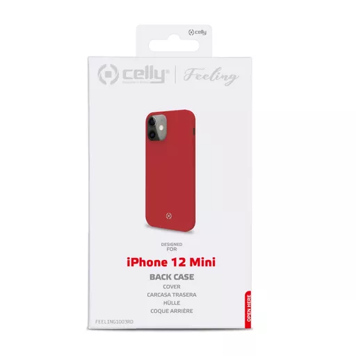 Celly Feeling mobile phone case 13.7 cm (5.4") Cover Red
