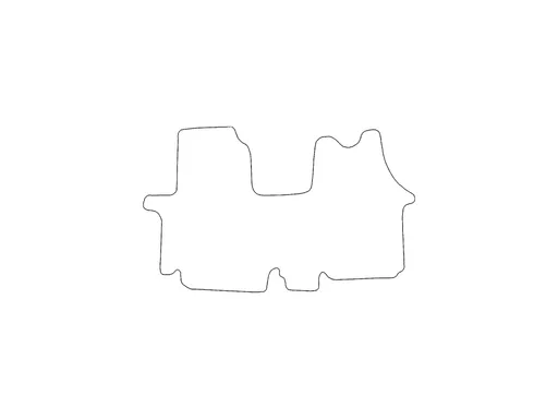 Vauxhall Vivaro 2001-2014 Tailored 3mm Rubber Mats