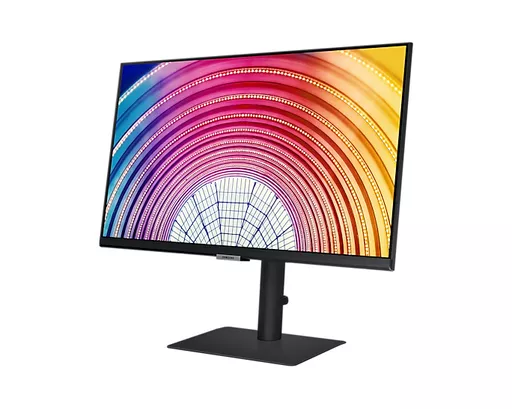 Samsung LS24A600NWUXXU computer monitor 61 cm (24") 2560 x 1440 pixels Wide Quad HD+ LCD Black