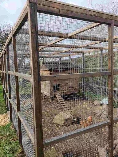 Example DIY Hen Run Kit