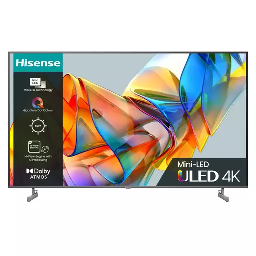 Hisense 55U6KQTUK TV 139.7 cm (55") 4K Ultra HD Smart TV Wi-Fi Grey