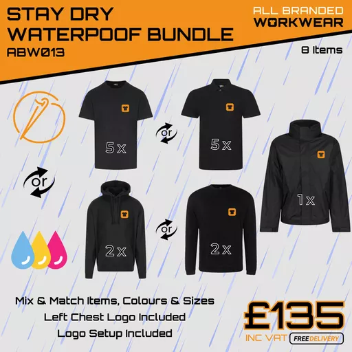 Stay Dry Waterproof Workwear Bundle