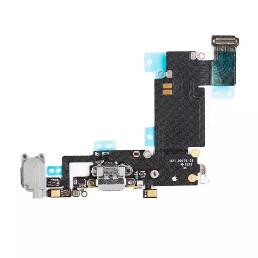 Charging Port Flex Cable (Space Grey) (CERTIFIED) - For iPhone 6S Plus
