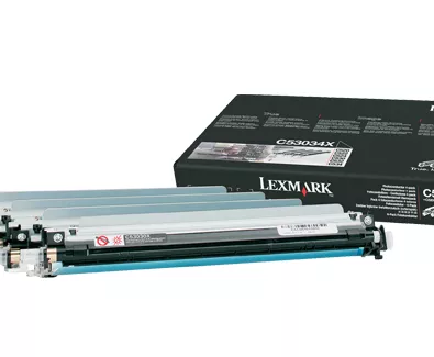 Lexmark C53034X Drum kit black cyan magenta yellow, 20K pages for Lexmark C 522/524/530/532/534