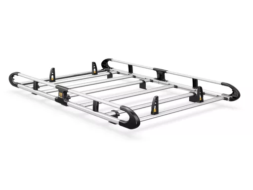 Citroen Nemo 2008-2018 L1, H1 Twin Rear Doors - ULTI Rack+ (Aluminium) - 6 Bar Roof Rack