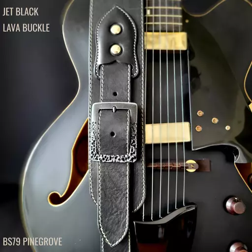 BS79 black lava guitar strap Pinegrove ANNO 143751.jpg
