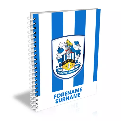 Huddersfield Town Bold Crest Notebook