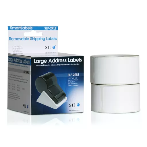 Seiko Instruments SLP-2RLE White Self-adhesive printer label