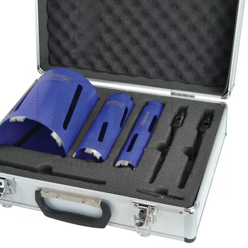 Diamond Core Cutter Kit 7 Pce