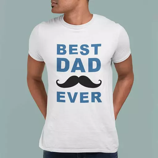 Personalised "Best Dad Ever" t-Shirt - Add Name