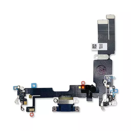 Charging Port Flex Cable (Midnight) (RECLAIMED) - For iPhone 14 Plus