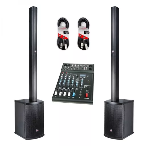 Studiomaster Direct 121MX Compact Array System & Mixer Bundle