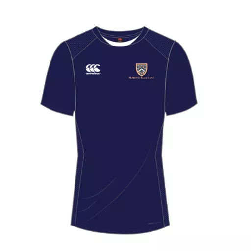 ReadingBlueCoatStaff_WomensClubTee_Navy_Front.png