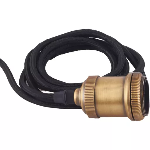 E27 Socket, Brass
