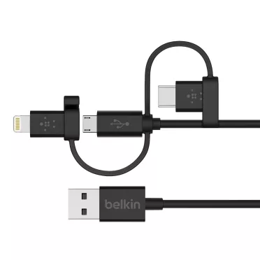 Belkin F8J050bt04-BLK USB cable 1.2 m USB 2.0 USB A Micro-USB B Black
