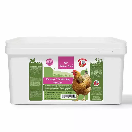 Natures Grub Ground Sanitising Powder - 2.5 Kg