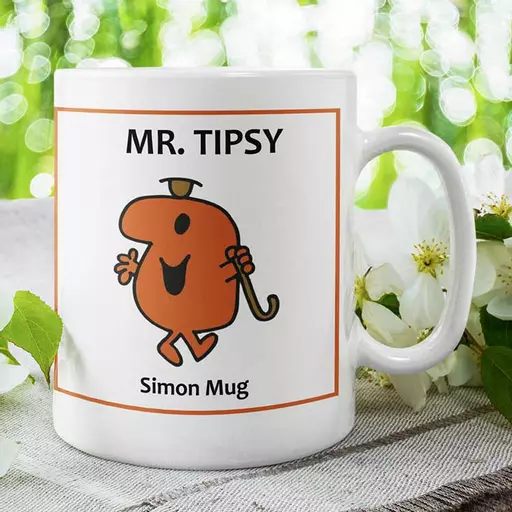 Personalised Mr Tipsy Mug - Add Name