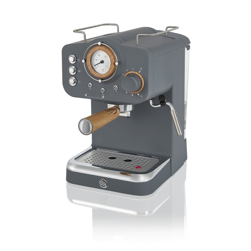 Swan Slate Grey Nordic Pump Espresso Coffee Machine